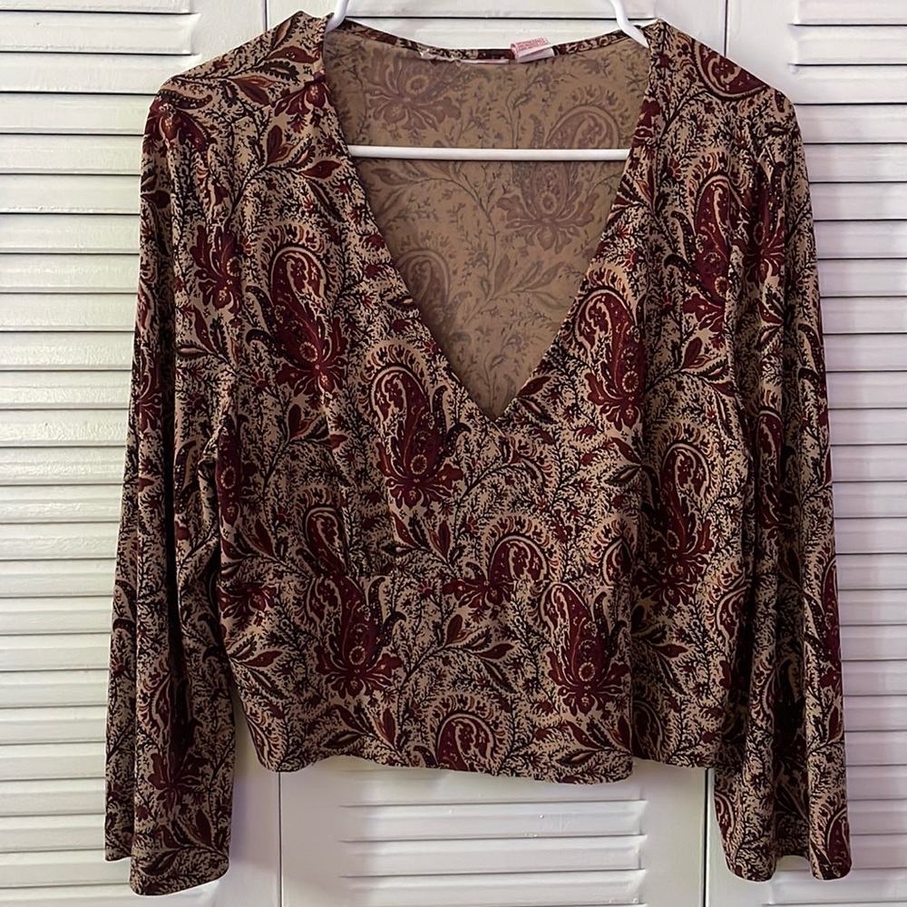 Paisley long sleeve